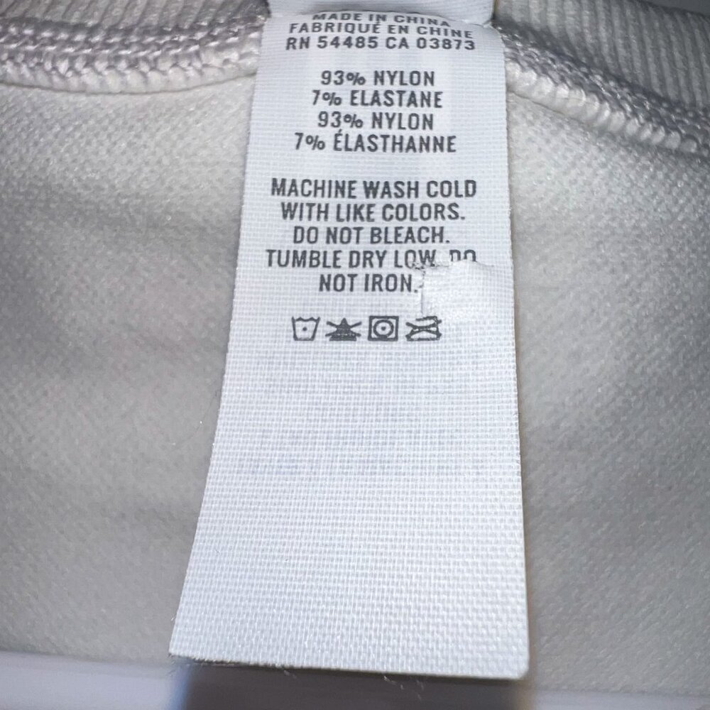 Offline by Aerie White Athletic Crop Top Seamless Size M - Picture 3 of 4